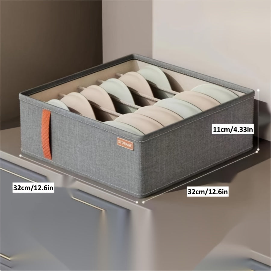 Organizador de almacenamiento de ropa interior para sujetadores, calcetines y pantalones en cajón o armario