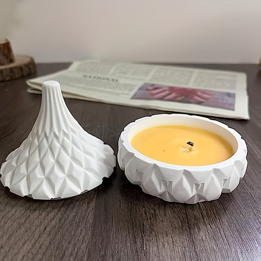 Silicone Candle Mold Set for Making Creative Candle Holders and Storage Jars