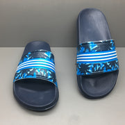 Детские нескользящие шлепанцы для бассейна и пляжа для мальчиков и девочек, с верхом из ЭВА, синий и черный