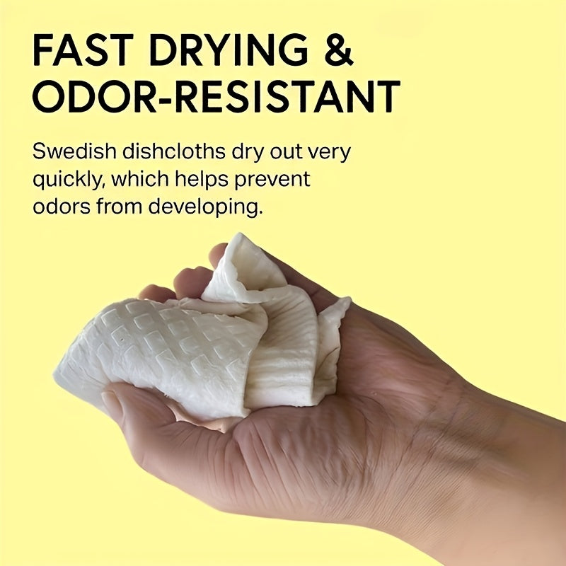 6 paños suecos reutilizables, absorbentes y de secado rápido