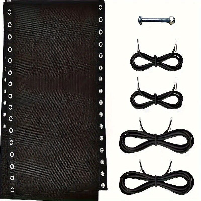 Replacement Fabric Set for Zero-Gravity Chairs with Bungee Ropes Patio Recliner Accessories