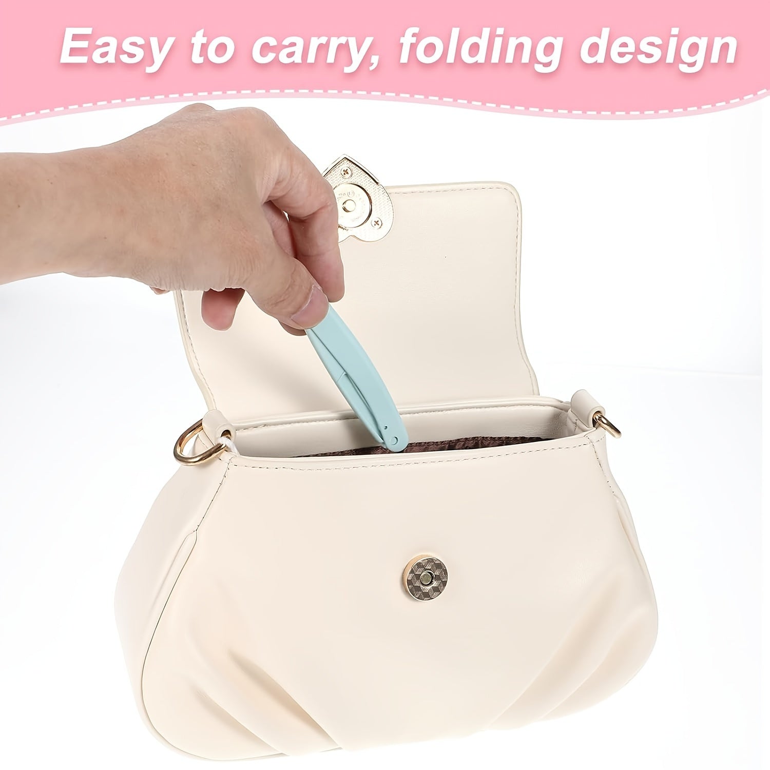 Women's Facial Shaver Set Light Beige Eyebrow Razor Peach Fuzz Remover