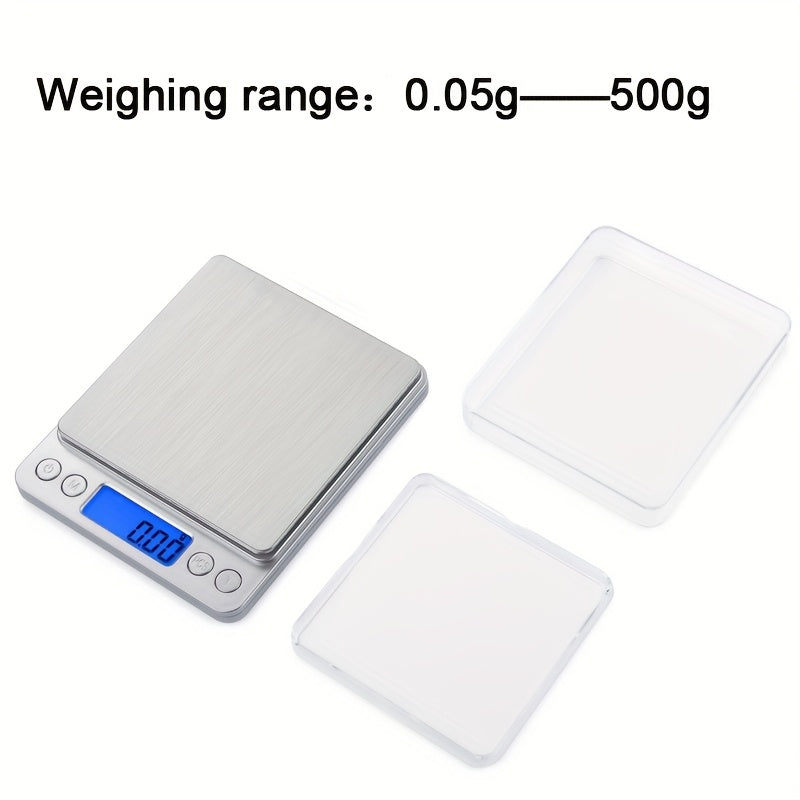 Digital Kitchen Scale 0.01g Accuracy Stainless Steel Food Weighing Scale