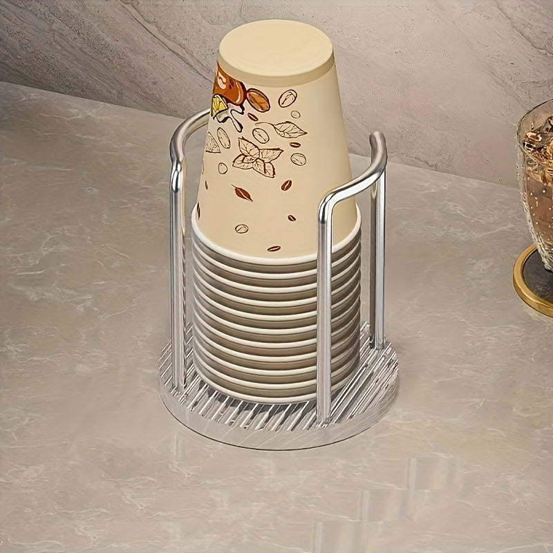 Acrylic Desktop Tea Cup and Water Cup Storage Rack for Home Use