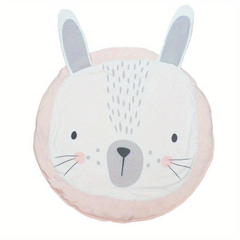 Kids' 3D Animal Carpet with Inner Liner for Play and Photo Backgrounds