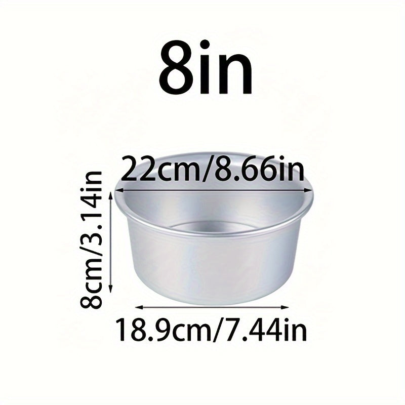 Aluminum Cake Pan Set Non-Stick Baking Pans for Chiffon and Desserts