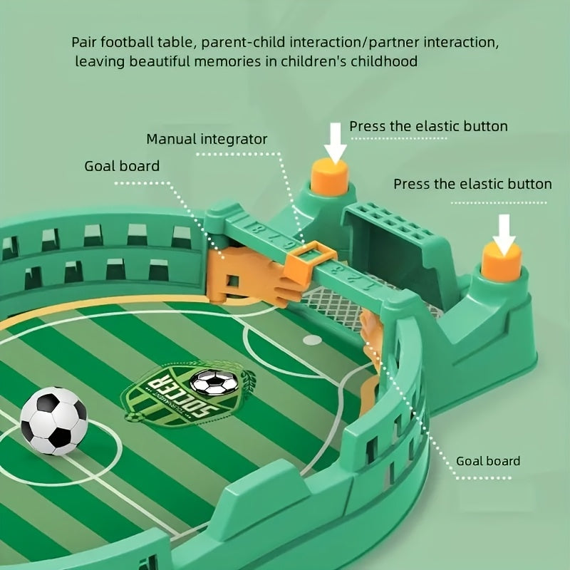 Детская пластиковая настольная футбольная игра для детей 3-6 лет Образовательная семейная игрушка