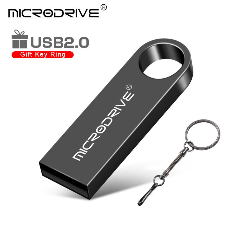 USB 2.0 Flash Drive 4GB to 128GB Portable Key Ring Data Storage Backup