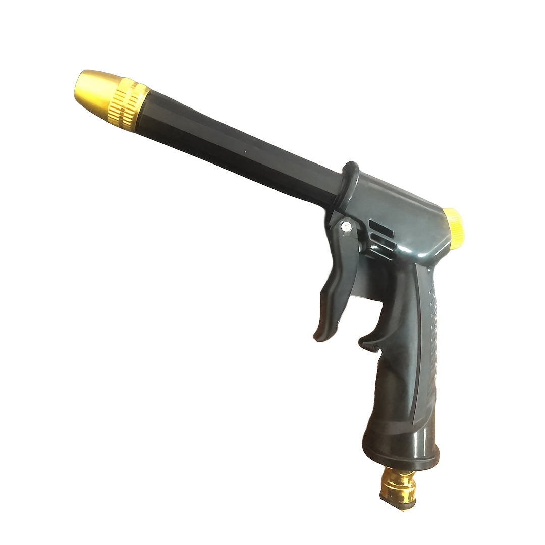 Tashqi foydalanish uchun 5 ta nozzle bilan mustahkam plastik suv quroli, avtomobil yuvish, pol tozalash va bog'dorchilik uchun ideal.