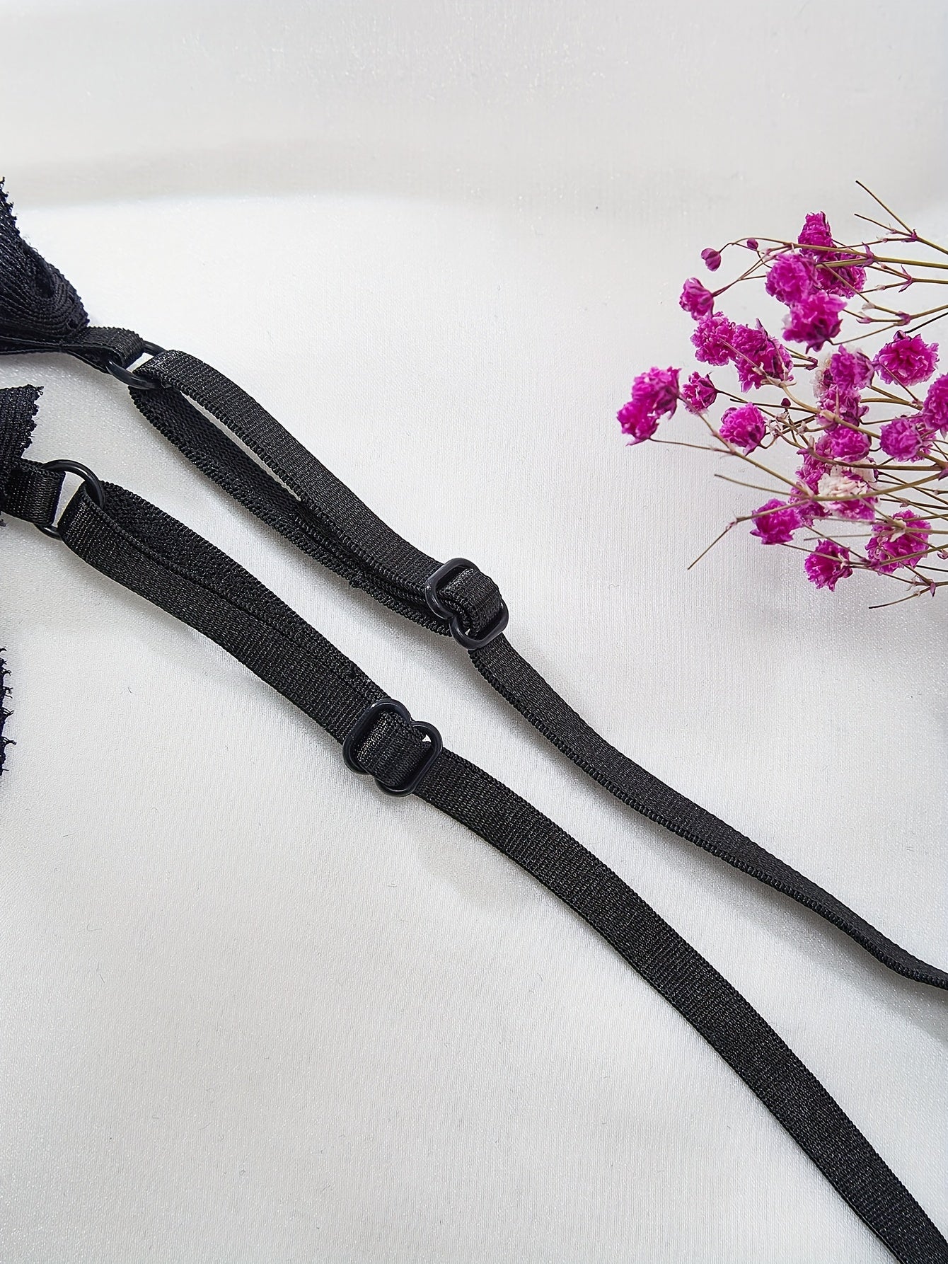 Женский кружевной боди-комбинезон с рюшами для ночных выходов