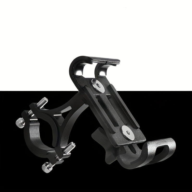 Bike Phone Mount Aluminum Alloy Adjustable Handlebar Holder for GPS Smartphone