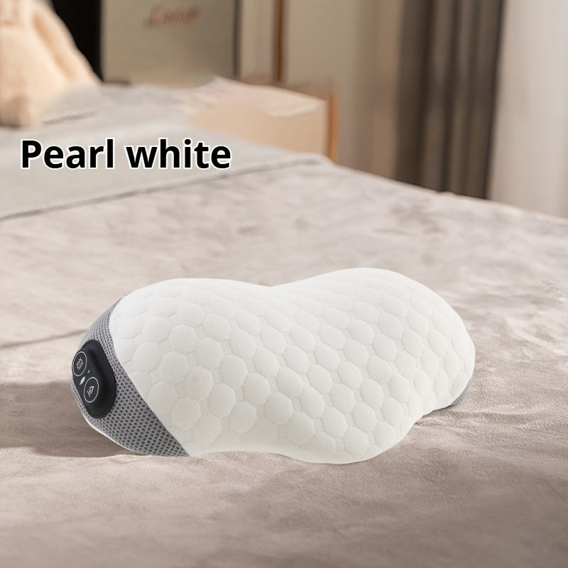 Ko'p funksiyali xotira ko'pik elektr massaj yostiqchasi, issiqlik bilan - bo'yin va belni yengillashtirish uchun USB quvvatlanadi