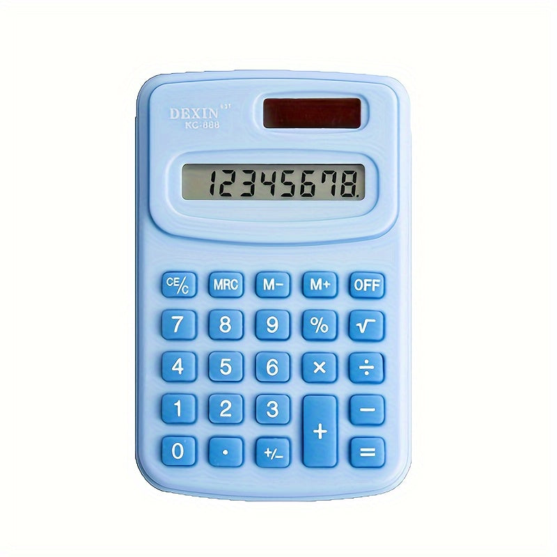 Мультяшный карманный калькулятор для школьных офисных советов с LED-дисплеем