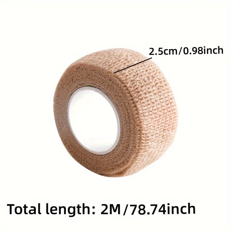 Protector de dedo de tela adhesiva elástica unisex para callos, 2/6 piezas