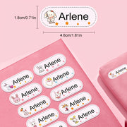 Suv o'tkazmaydigan kiyimlar uchun temirga yopishtiriladigan etiketlar, 12-48 dona, so'nmaydigan, bardoshli yopishtiruvchi etiketlar to'plami