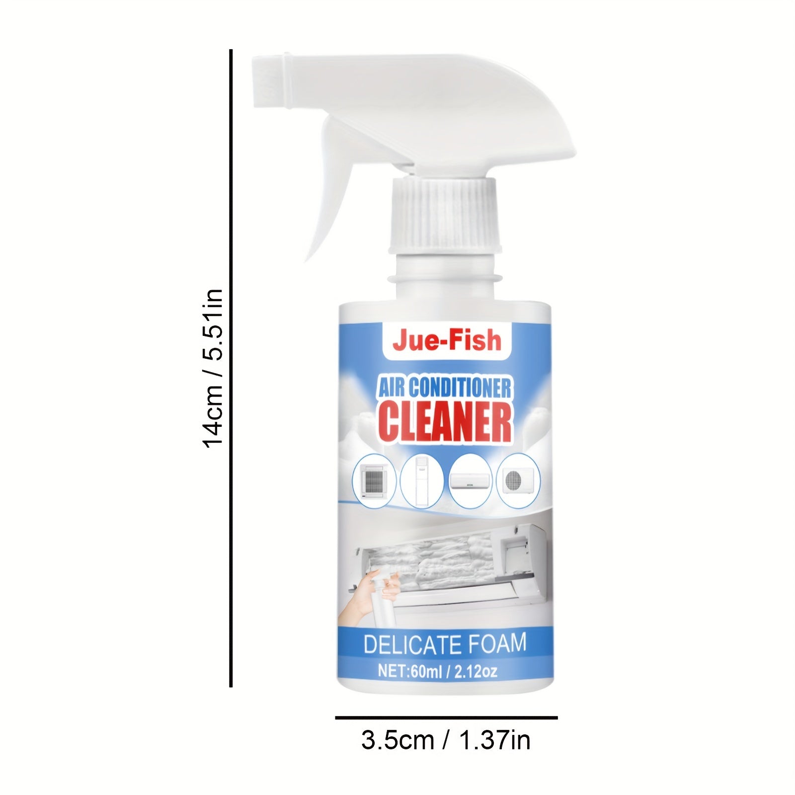 Household Air Conditioner and Cabinet Cleaner No-Residue Limonene Deodorizer