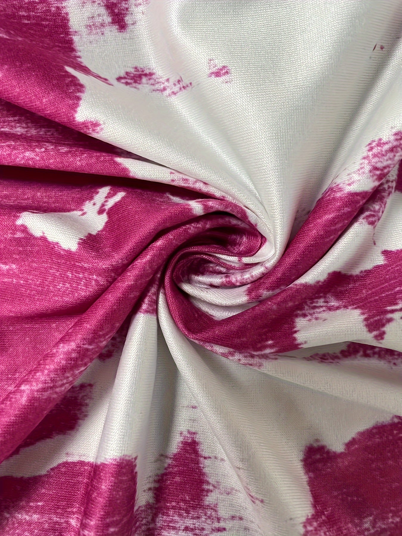 Women's Sleeveless Tie-Dye Checkered Jumpsuit with Pockets and Adjustable Straps