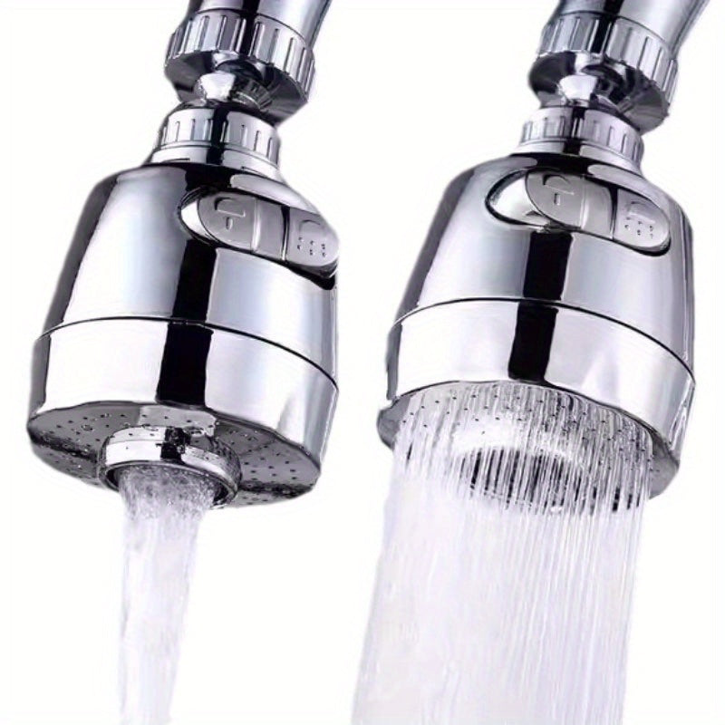 Universal Kitchen Faucet Adapter PVC 360° Rotation Round Spray Nozzle