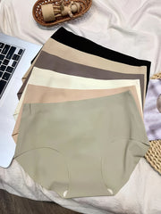 Bragas sin costuras para mujer, transpirables, de tela elástica, ropa interior cómoda