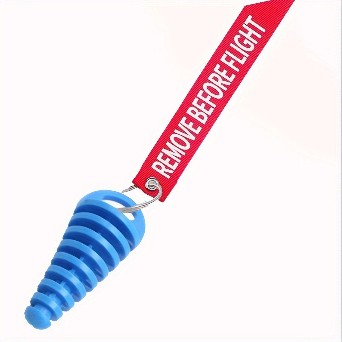Motorcycle Exhaust Wash Plug Rubber 1.52cm-3.81cm With Keychain Tag