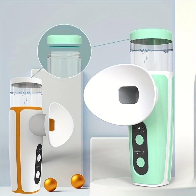 Hot Cold Eye Mist Humidifier USB Rechargeable Portable Nano Mist