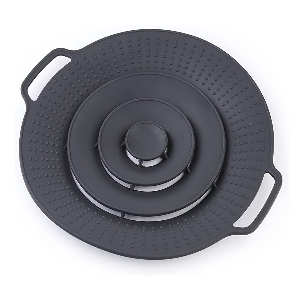 Silicone Pot Lid Cover 30.48cm Spill Stopper for Pans and Pots Kitchen Safeguard