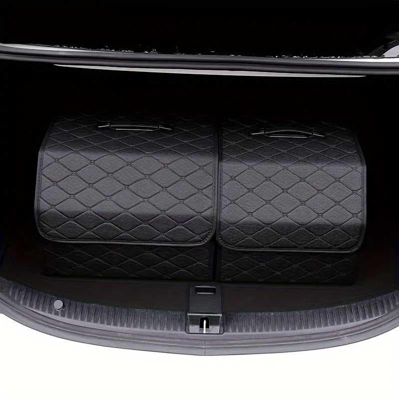 Collapsible Car Trunk Organizer Storage Box for Toys Food and Automotive Accessories