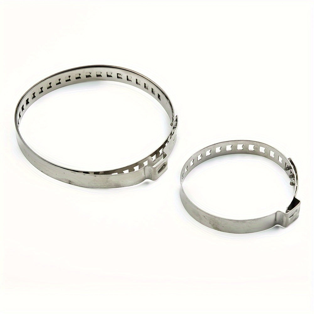 10pcs Stainless Steel Clamp Clips for Driveshaft CV Joints Boot Kit