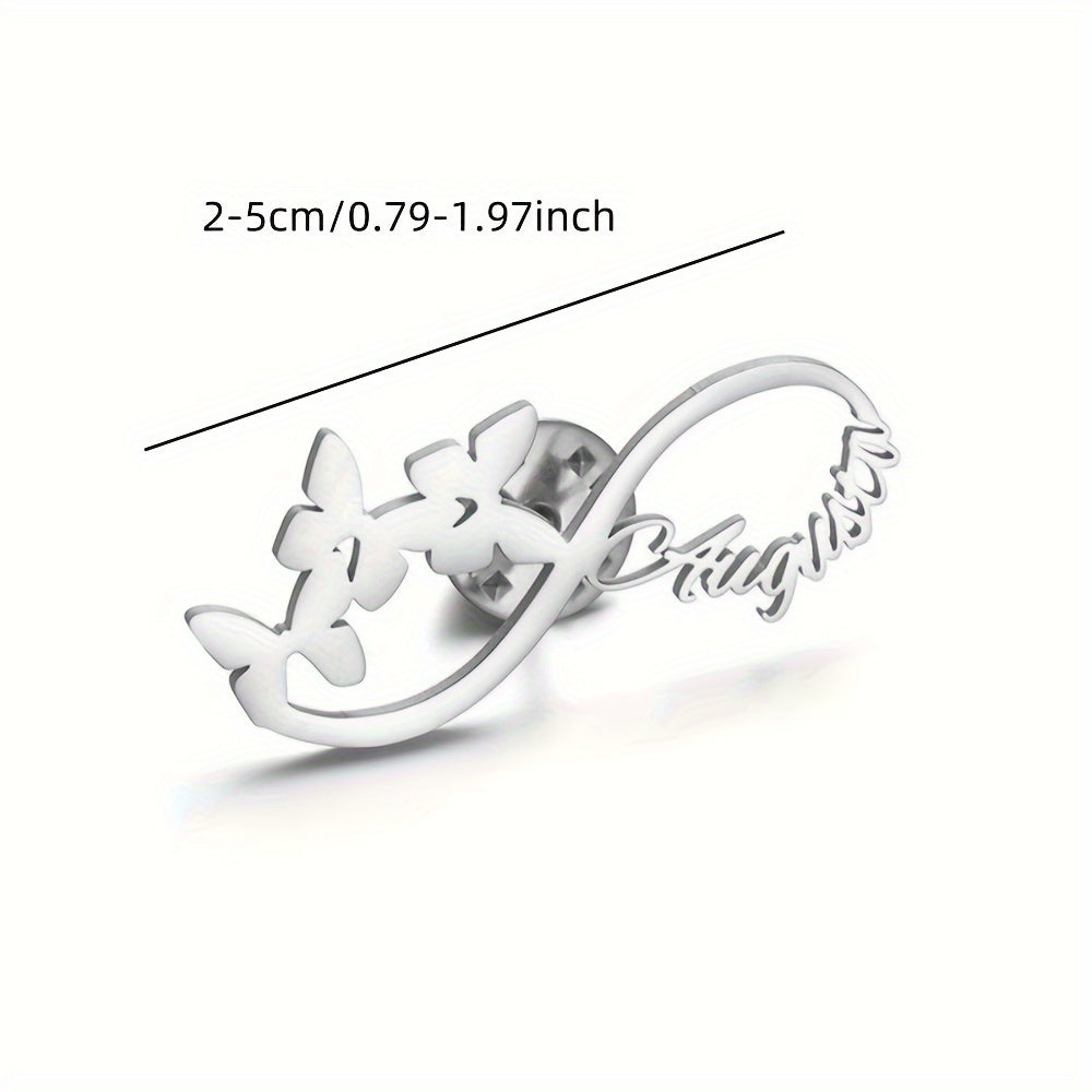 Lifelike Butterfly Brooches Personalized Name Gift for Birthdays Anniversaries Graduations