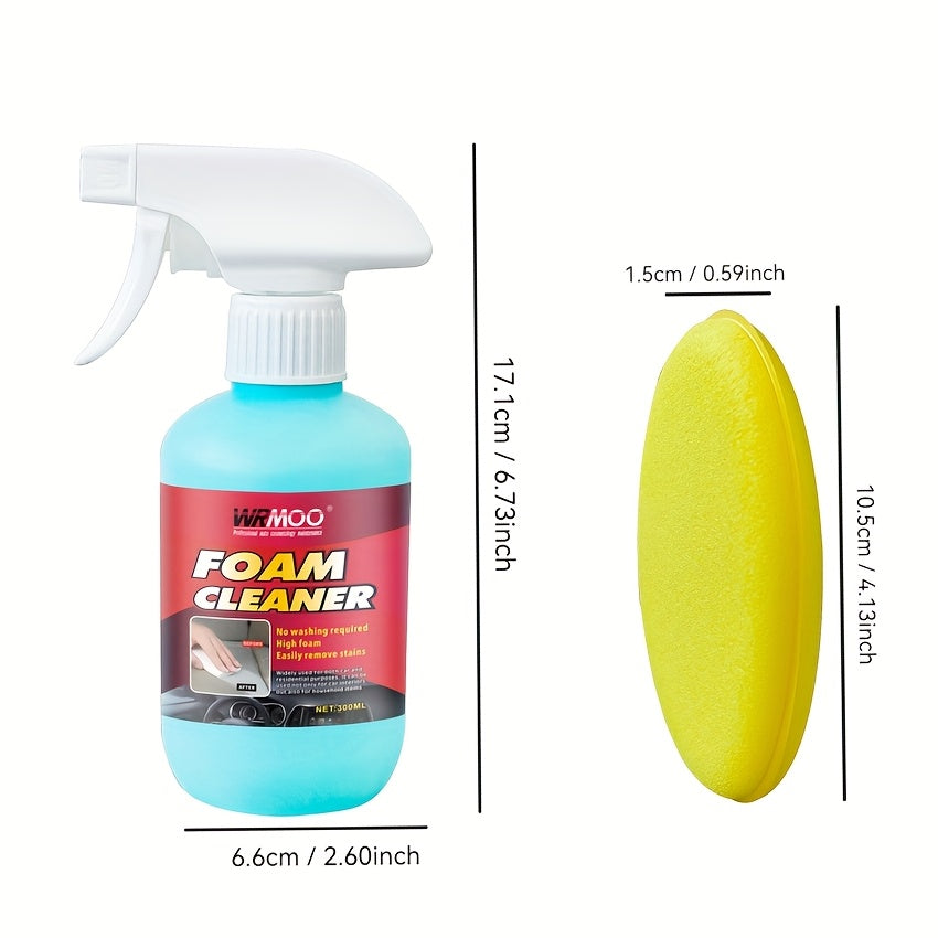 Multi-Purpose Car Foam Cleaner for Interior Seats and Dashboard