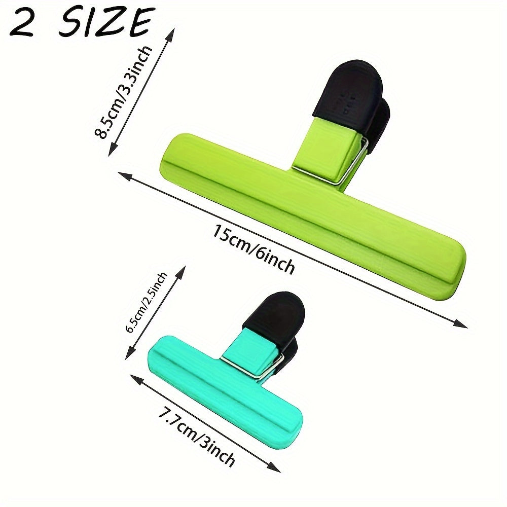Food Bag Chip Clips Pack of 3-24 Heavy Duty Airtight Moisture Proof Storage