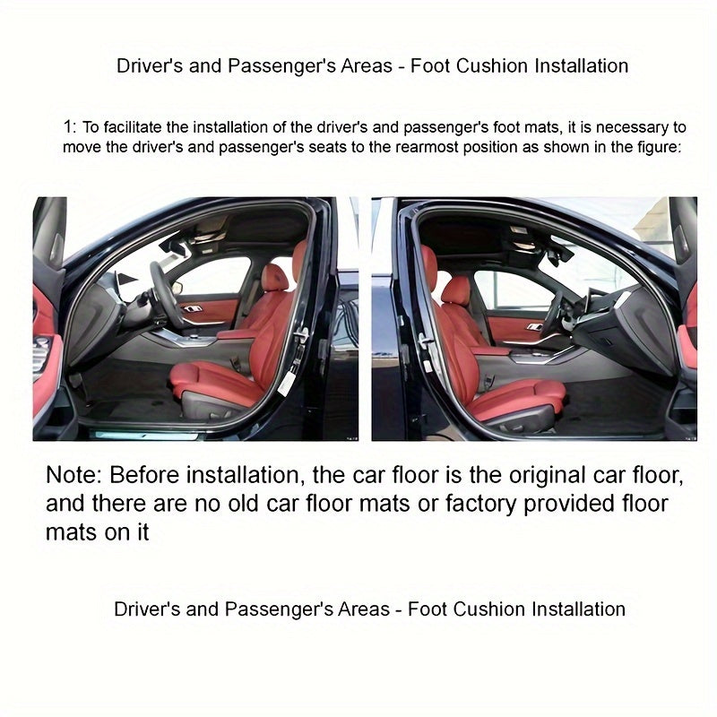 Universal 3D PU Leather Car Floor Mats for Silverado Interior Accessories