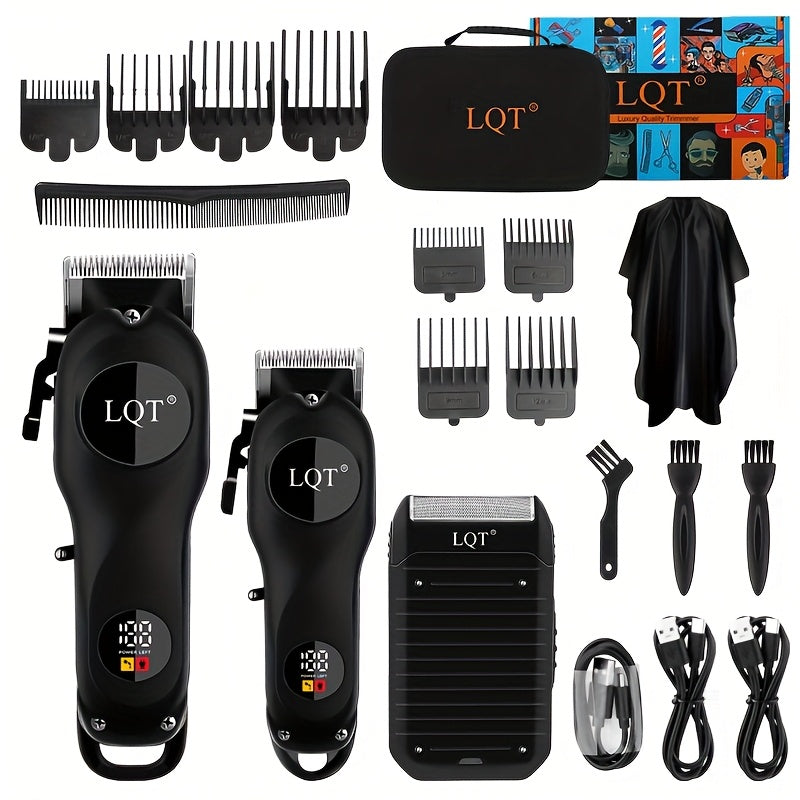 Cordless Hair Clipper Rechargeable Lithium Battery for Home Salon Use
