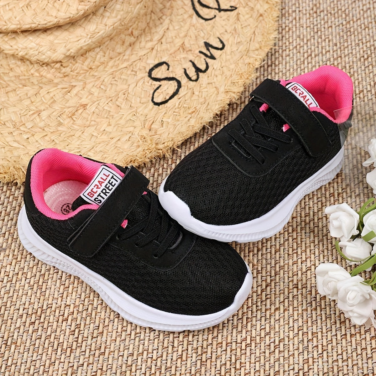 Kids' Casual Mesh Sneakers for Boys and Girls All-Season Lightweight Durable