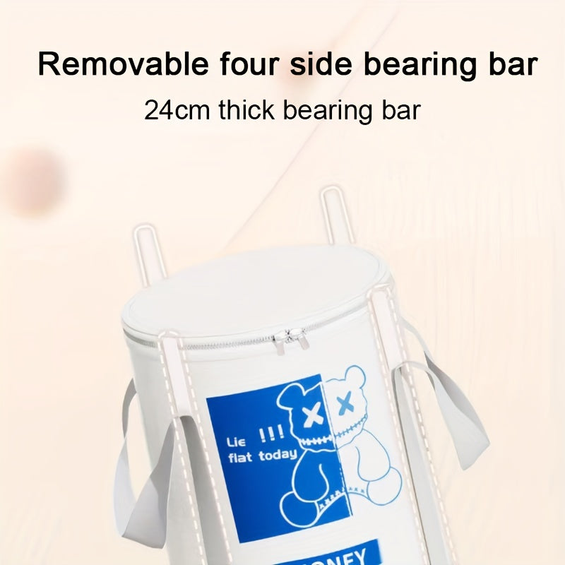 Portable Foot Spa Tub with Reinforced Lid and Storage Bag for Home and Travel