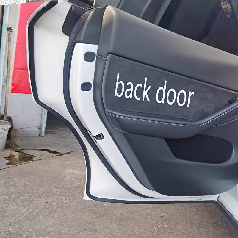 Car Door Seal Strip Rubber Noise Insulation Waterproof Shock Absorption Gasket