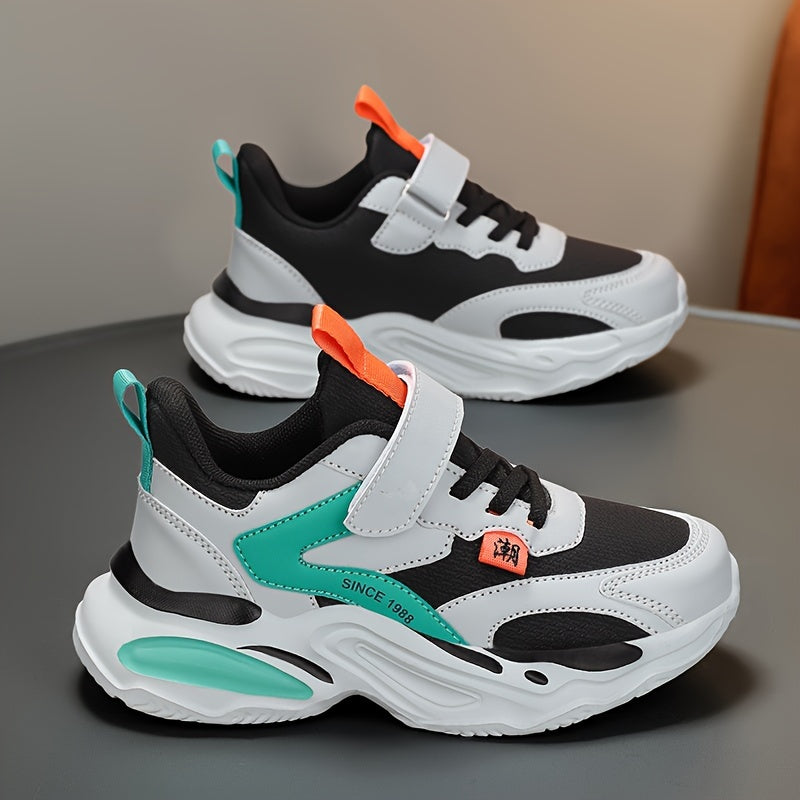 Мужские всесезонные кроссовки с дышащей подкладкой и застежкой на липучке