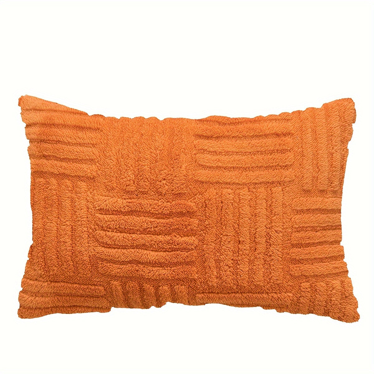 Boho Throw Pillow Cover Soft Plush Stripe Farmhouse Cushion Cover 45.72cm 45.72cm 30.48cm 50.8cm