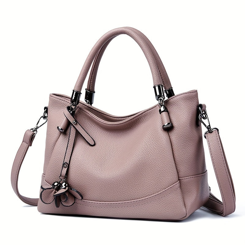 Стильная стеганая сумка для женщин с регулируемым ремнем, застежкой на молнии, полиэстеровой подкладкой, отделкой краев и дизайном на одно плечо.