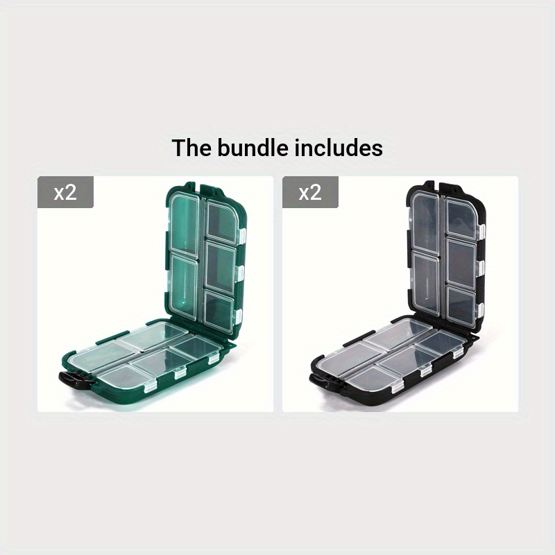 Travel Waterproof 7-Day Pill Organizer Plastic Capsule Case Daily Medication