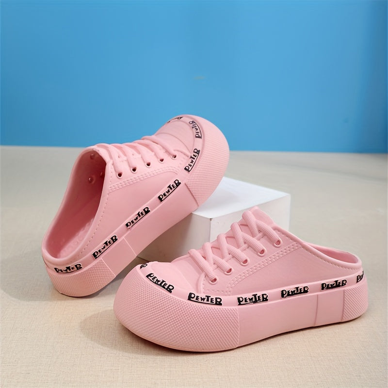 Uniseks kundalik foydalanish uchun qalin poyali, tagli, poyabzal uchun ichki va tashqi foydalanish uchun slippers