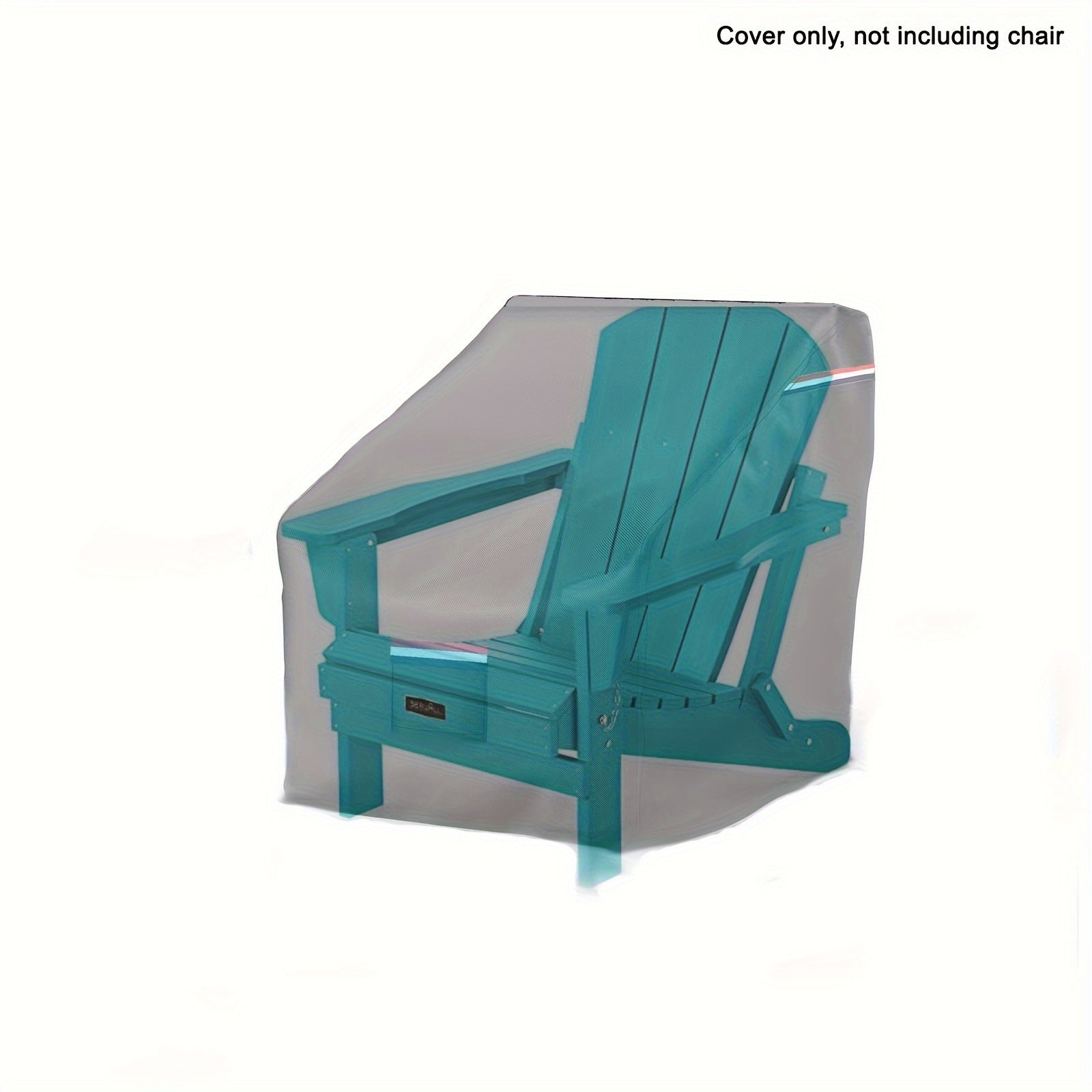 Heavy Duty Outdoor Patio Adirondack Chair Cover Black 32x34x36 Inches Waterproof Dustproof