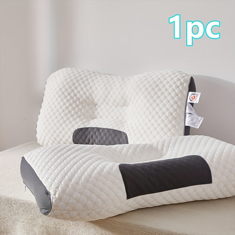 Knitted Massage Pillow Ergonomic Support Soft Comfort for Adults