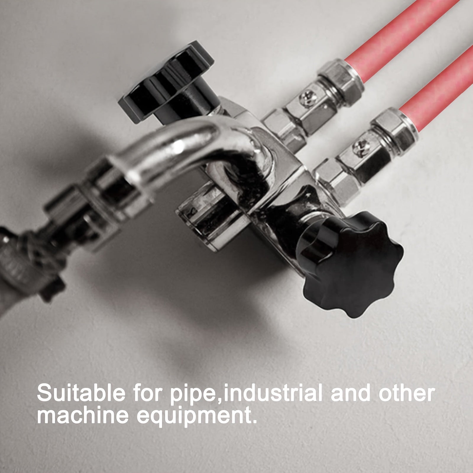 Set of 6 25mm M8 Knurled Thumbscrews for Furniture, Tools, and Crafts