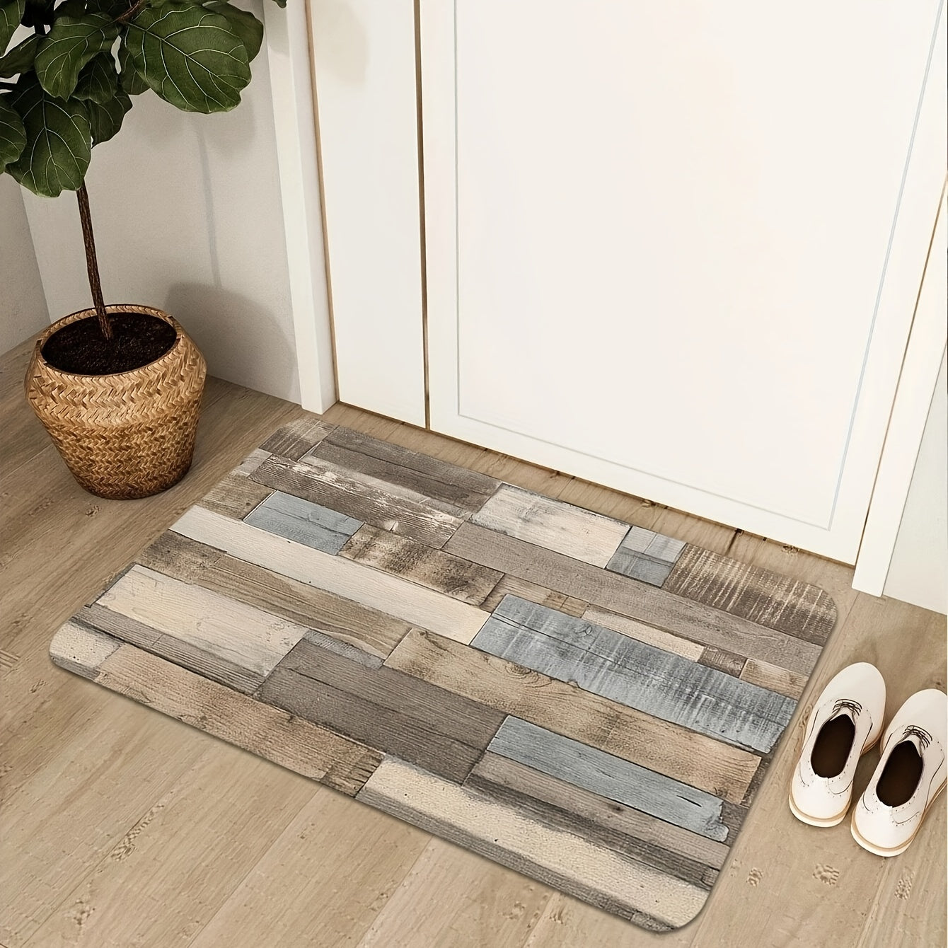 Non-Slip Absorbent Floor Mat for Home Bedrooms and Kitchens