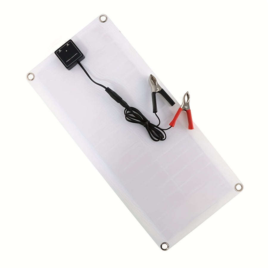 Kit de panel solar portátil 12V 18V carga USB para autocaravana, camper y coche