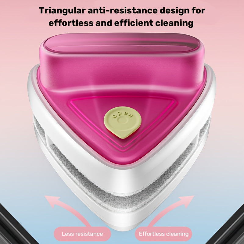 Yirik suv tanklari uchun innovatsion ikki tomonlama magnit squeegee, baland binolarni tozalash, uy parvarishi uchun mukammal, mustahkam plastikdan tayyorlangan, samarali suv chiqarish tizimi mavjud.