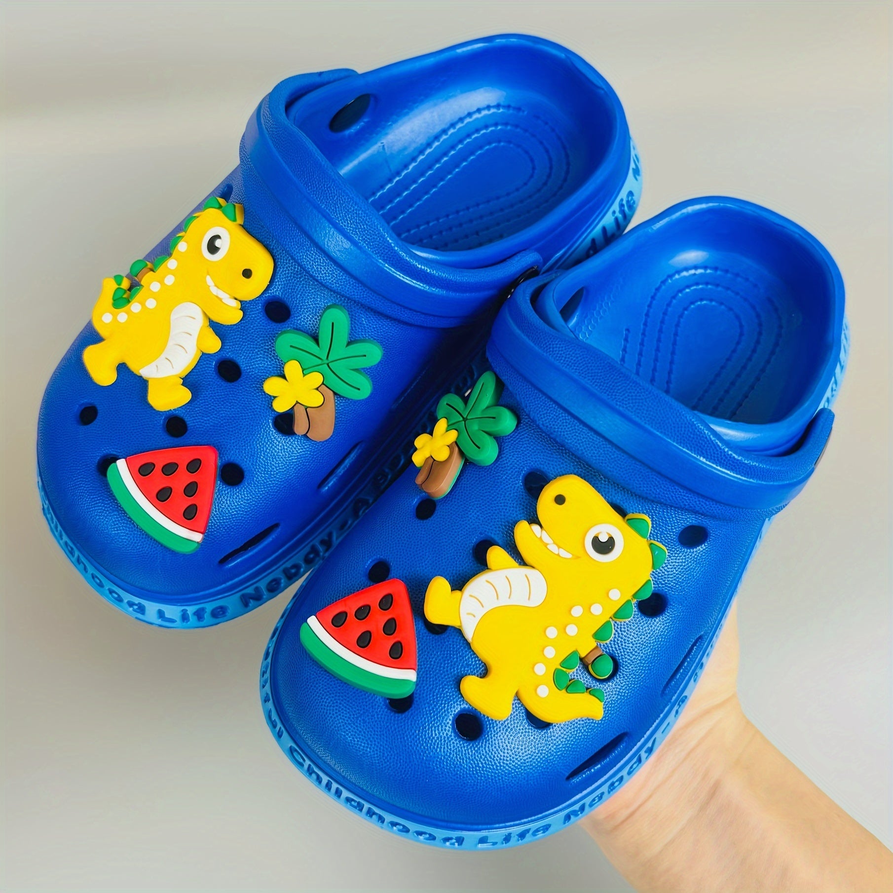 Children's Dinosaur Clog Sandals for Kids Breathable Fast-Drying Water Shoes