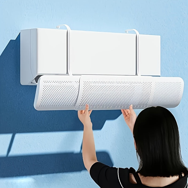 Wall-Mounted Portable Air Conditioner Deflector No Power Required Keeps Home Cool