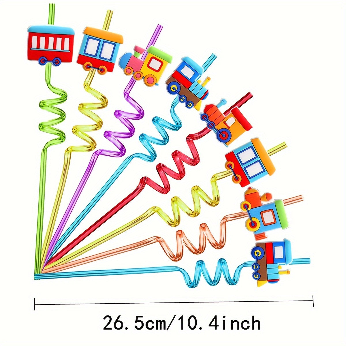 Bolalar uchun 4 ta rang-barang poyezd partiyali qobig'i